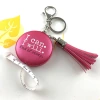 Bulk customized wholesale of leather three-gauge tape measures, 1.5-meter tape measures, advertising leather tape measures, practical gifts, flexible tape measures and pendants Specification image
